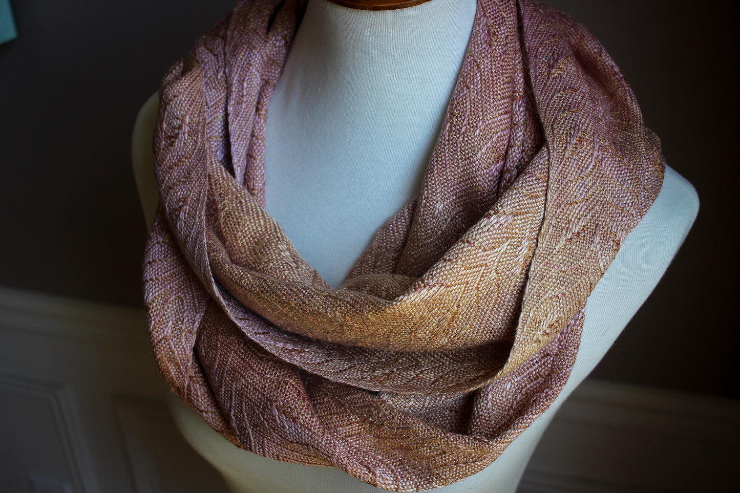 Pink Amethyst cowl