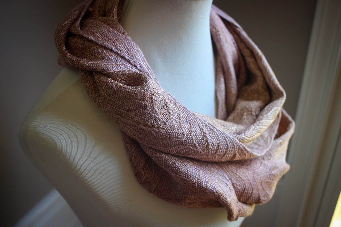 Pink Amethyst cowl