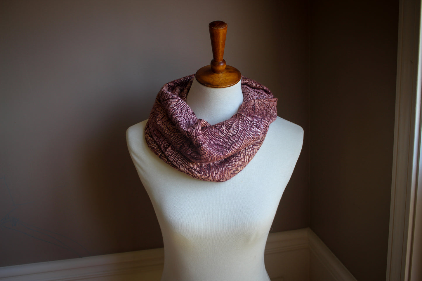 Pink Amethyst cowl
