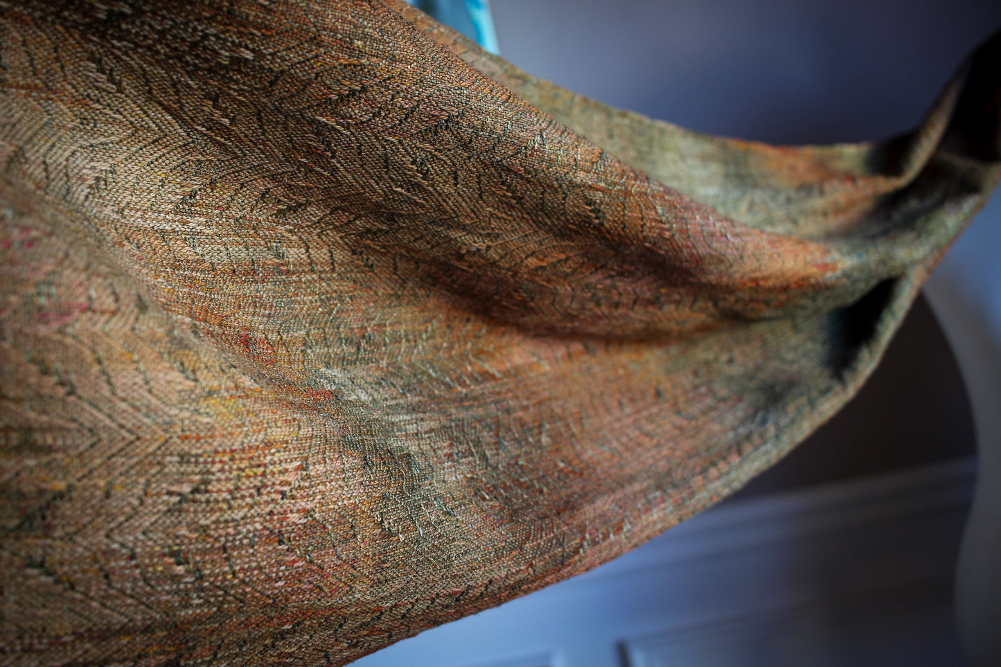 2 meter Scarf, loose fringe