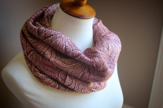 Pink Amethyst cowl