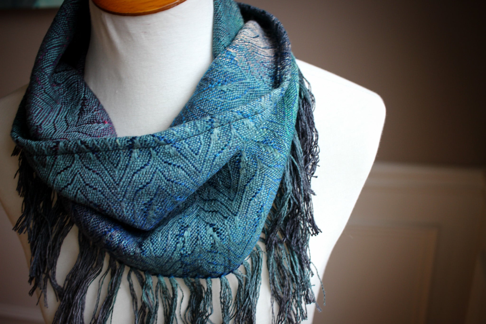 Ogenas - mini cowl – Winnowing Wovens